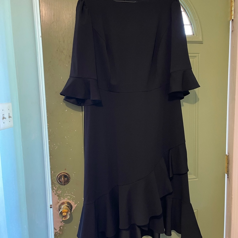 Maison Tara Black High Low Dress Never Worn